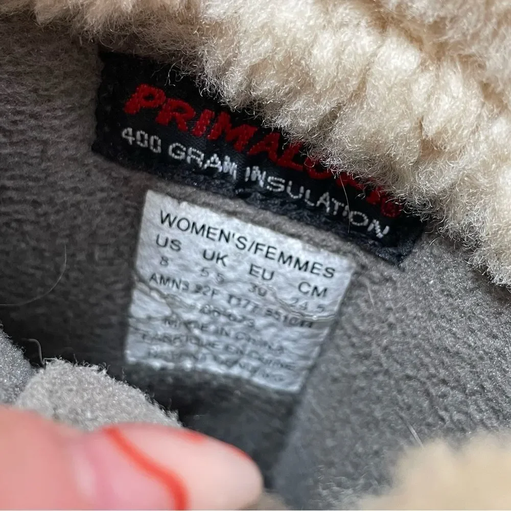 The North Face Tan Insulated Winter Boots